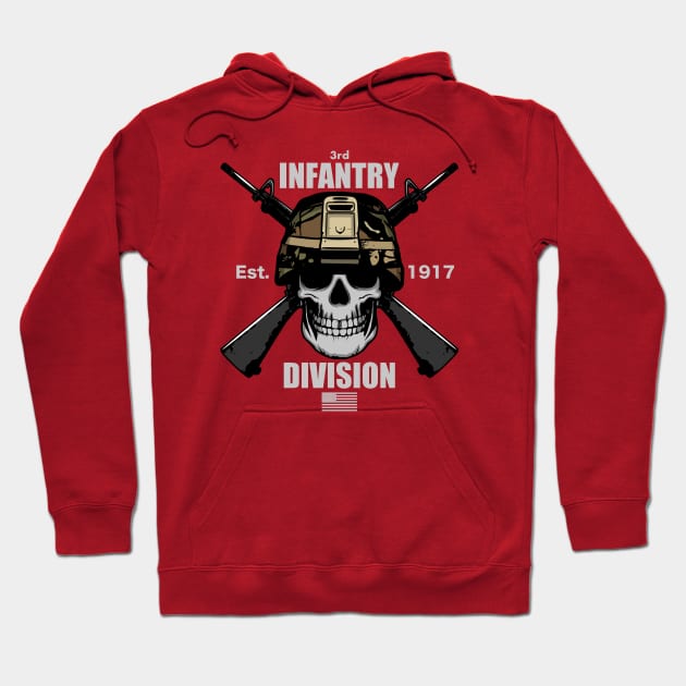 3rd Infantry Division Hoodie by TCP